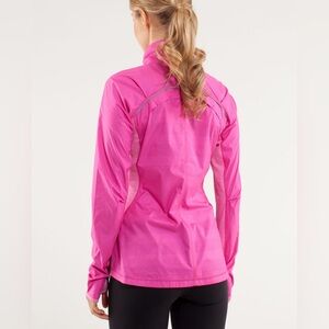 Lululemon Run: Essential Jacket II Paris Pink Size 10 Lululemon Jacket Rare